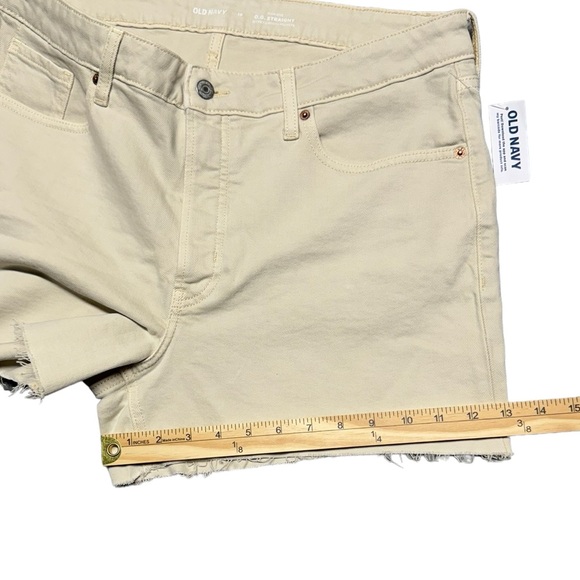 Old Navy OG Straight High Rise Secret‎ Smooth Pockets Womens Size 16 Tan NWT - Picture 8 of 13